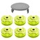 FrauSonne Weed Wacker String Compatible for Ryobi One Plus AC80RL3 11ft 0080 String Trimmer Refill Replacement Spool Line with Ryobi 18V 24V 40V Trimmers 6 Spools 1 Cap