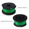 Eyoloty SF080 Trimmer Replacement Spools Compatible with Black Decker SF080BKP GH3000 GH3000R LST540 LST540B Weed Eater 20ft 0080 Edger Refills with 90583594 Cover Cap 4 Spool 1 Cap