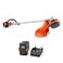 Husqvarna 330iKL Combi Switch String Trimmer Attachment Electric String Trimmer with 4 Ah Battery and Charger Included