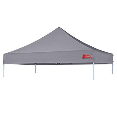 MASTERCANOPY Replacement Pop Up Canopy Top 10x10 Gray