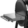 Weber SmokeFire Folding Side Table Silver Add 200 sq in Extra Workspace with Builtin Bottle Opener Easy Prep Space Storage