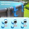 AquaJoyer Poolside Pool Leaf Skimmer Net Holder Above Ground Pool Pole Hanger Above Ground Pool AccessoriesAdjustable Telescopic Pool Pole HooksPool Brush Hanger Tool Pool Equipment Patented