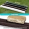 plusgutter Brown 1Pack Rain Gutter Downspout Extensions Flexible Drain Downspout ExtenderDown Spout Drain Extender Gutter Connector Rainwater DrainageExtendable from 21 to 68 Inches