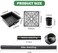 YOTODY 2 Pack Gutter Downspout ExtensionsCatch Basin Low Profile Downspout Extender No Deep Dig Catch Basin Flexible Pipe Extension to 51ft Protect House Foundation