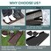 plusgutter Rain Gutter Downspout Splash Block Gutter Downspout Extensions for Water Drainage 24 Gutter Splash Guards Downspout Extender Fixable Down spout Drain Trays with PE Nails1 Pack Brown