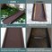 plusgutter Rain Gutter Downspout Splash Block Gutter Downspout Extensions for Water Drainage 24 Gutter Splash Guards Downspout Extender Fixable Down spout Drain Trays with PE Nails1 Pack Brown
