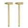 HARFINGTON Mini Multifunction Copper Hammer 160x52mm Small Brass Nail Pulling Hammers