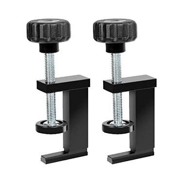 POWERTEC 71439 TTrack Clamp Vice Hold Down Clamps for TTracks Accepting 516 or Larger hex head Bolts 2 Pack