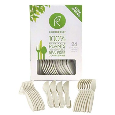 Repurpose Compostables Repurpose Compostable Assorted Utensils 24pk