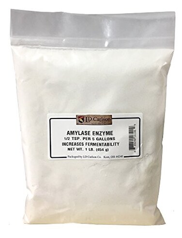 LD Carlson Amylase Enzyme 1 lb