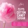 The Candery Cotton Candy Floss Sugar 2Pack Includes 100 Premium Cones Raspberry Blue and Strawberry Plastic Reusable Jars Easy Pour Spout or Scoop Includes Scooper 3 LBS Jars