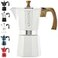 GROSCHE White Milano Stovetop Espresso Maker 6 cup