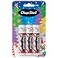 ChapStick Lip Balm Candy Cane 3Count Fresh Minty Lip Moisturizer Stocking Stuffer 015 Oz Ea
