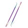 FVION 2 Pcs Eyelash Lift Tool Stainless Steel Eyelash Separator Tool for Eyelash Eyebrow Perming Tinting Metal Lash Lift Rods Tools for Curling Extensions Lash Lift Kit Precision Lash Comb Multi