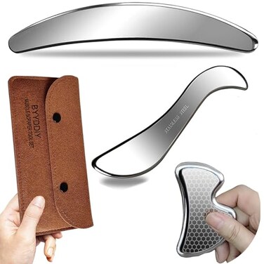 BYYDDIY SBC Muscle Scraper Tools SetStainless Steel Scraping Massage Tools