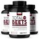 Force Factor Total Beets Blood Pressure Supplements Nitric Oxide Supplement with Beet Root Powder Nitrates Grapeseed Extract for Circulation Cardiovascular Heart Health 360 Tablets 3 Pack