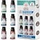 GuruNanda Essential Oil Blends 6 Pack 10mL Each Breathe Easy Tranquility Relaxation Harmony Calming Sleep Thrive Natural Aromatherapy Oils for Diffuser Wellness DIY