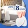 Maitys 100 Pieces Humidifier Essential Oil Pads Air Purifier Replacement Refill Pads for Aromatherapy Essential Oil Diffuser Compatible with Humidifier Air Purifier Microfiber Pad