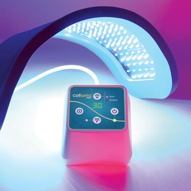 Celluma FACE Series 2 FDACleared LED Light Therapy 2Mode Compact Panel for AntiAging Acne Treatment Rechargeable Battery