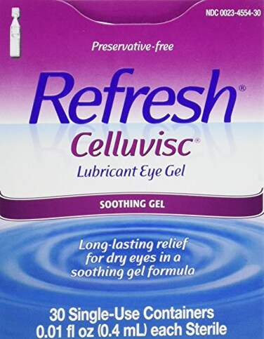 Refresh Celluvisc Lubricant Eye Gel Singleuse Containers 30 Ea 3 Pack