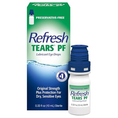 Refresh REFRESH TEARS PF PreservativeFree Artificial Tears Lubricant Eye Drops 033 fl oz 10 mL