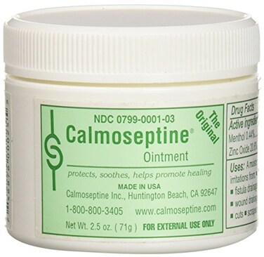 Calmoseptine Diaper Rash Ointment Jar 6 Count