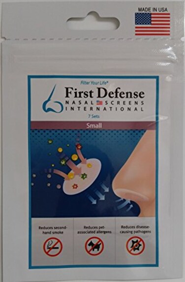 First Defense Nasal Screens PickASize and Quantity Packs 1Pack Small