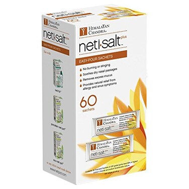 Himalayan Chandra Neti Salt Plus Refill Sachet 60ct