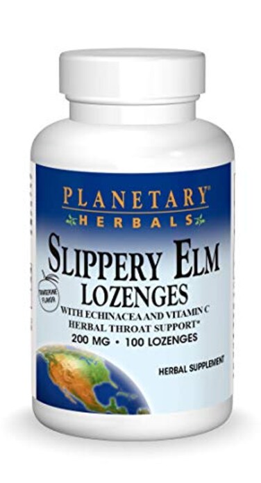 Planetary Herbals Slippery Elm Lozenges 100 Count