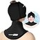 Comfitech ComfiTECH Cold Cap and Neck Ice Pack Wrap Gel Combo Care Package for Head and Cervical Black Large
