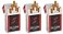 STEP Step Red Full Flavor Herbal Cigarettes 3 Packs with 20 Cigarettes per Pack 60 Total