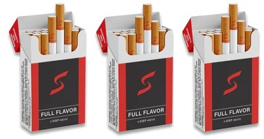STEP Step Red Full Flavor Herbal Cigarettes 3 Packs with 20 Cigarettes per Pack 60 Total