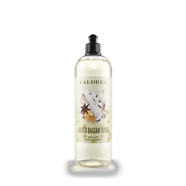 Caldrea Dish Soap Biodegradable Dishwashing Liquid made with Soap Bark and Aloe Vera Gilded Balsam Birch Scent 16 oz