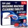 SHIMMERIX Washing Machine Cleaner Tablets 28 Pack for HE Top Load Eco Friendly Washer Machine Cleaning Tablets 3 Layers Septic Safe Wash Machine Full Deodorizer Descaler Protector 1 Plus Year Supply