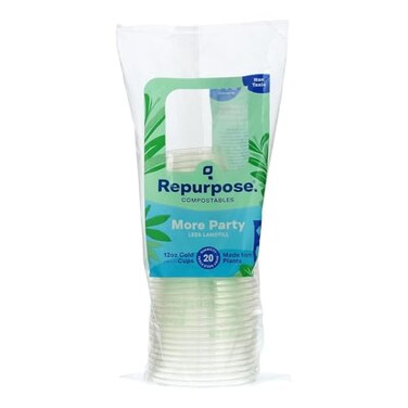 Repurpose Compostables Repurpose Clear Cold Cup 20 CT