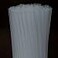 CVNDKN Clear Straws200 Pcs Long Disposable Plastic Drinking Straws 023diameter and 102longClear