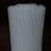 CVNDKN Clear Straws200 Pcs Long Disposable Plastic Drinking Straws 023diameter and 102longClear