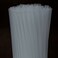 CVNDKN Clear Straws200 Pcs Long Disposable Plastic Drinking Straws 023diameter and 102longClear