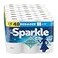 SPARKLE Sparkle PickASize Paper Towels 24 Double Rolls 2640 Sheets Total Strong 2Ply Towels for Kitchen Cleanup and Everyday Messes
