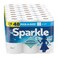 SPARKLE Sparkle PickASize Paper Towels 24 Double Rolls 2640 Sheets Total Strong 2Ply Towels for Kitchen Cleanup and Everyday Messes