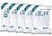 Plasticplace Custom Fit Trash Bags Compatible with simplehuman Code H Packs White Drawstring Garbage Liners 89 Gallon 185 x 28 20 Count5 Pack