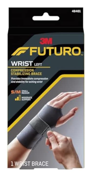 FUTURO MMM357 Deluxe Wrist Stabilizer LargeXLarge grey