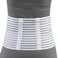 OTC Lumbosacral Support 7inch Lower Back Lightweight Compression Elastic White Small