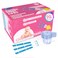 HEAL-CHECK HEALCHECK 25 Count Ovulation Test Strips with Cups Bulk Ovulation Test Strips for Women Ovulation Predictor Kit Accurate Fertility Tests for Home Individually Wrapped 5mm LH