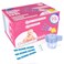 HEAL-CHECK HEALCHECK 25 Count Ovulation Test Strips with Cups Bulk Ovulation Test Strips for Women Ovulation Predictor Kit Accurate Fertility Tests for Home Individually Wrapped 5mm LH