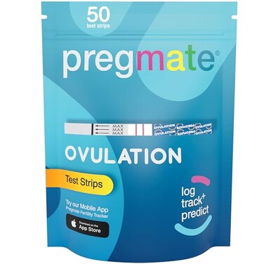 PREGMATE Pregmate 50 Ovulation Test Strips Predictor Kit 50 Count