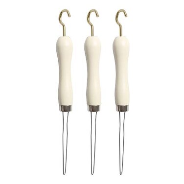 Co-link Grip Button Hook Helper Shirt Collar Buttoner Jeans Easy Buttoner Button Hook Aid Tool Lightweight Builtup Dressing Aid for Arthritis with Hook
