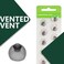 KH HAIKE for Phonak Hearing Aid Accessories20PCS Vented Dome 035 inMedium