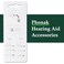 KH HAIKE for Phonak Hearing Aid Accessories20PCS Vented Dome 035 inMedium