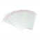 Borningfire 300pcs 3x5 Clear Resealable Cellophane Bag Self Adhesive Seal